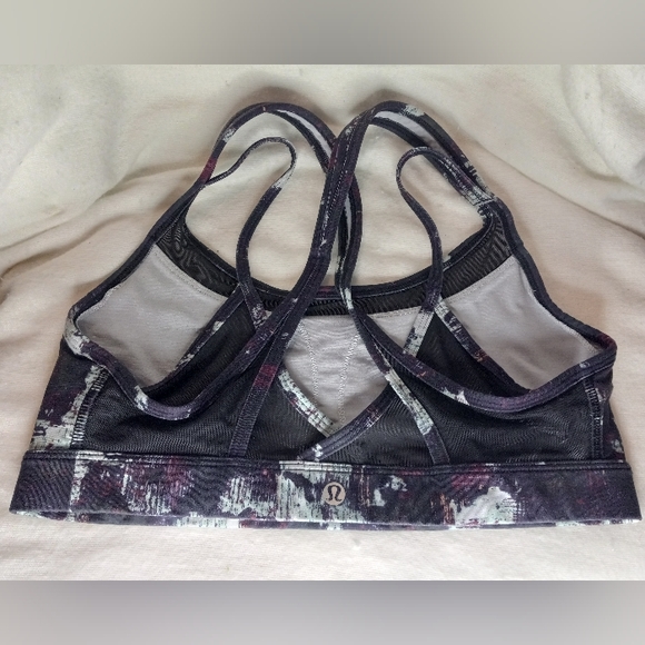lululemon splatter design bra size 10 - Picture 2 of 4